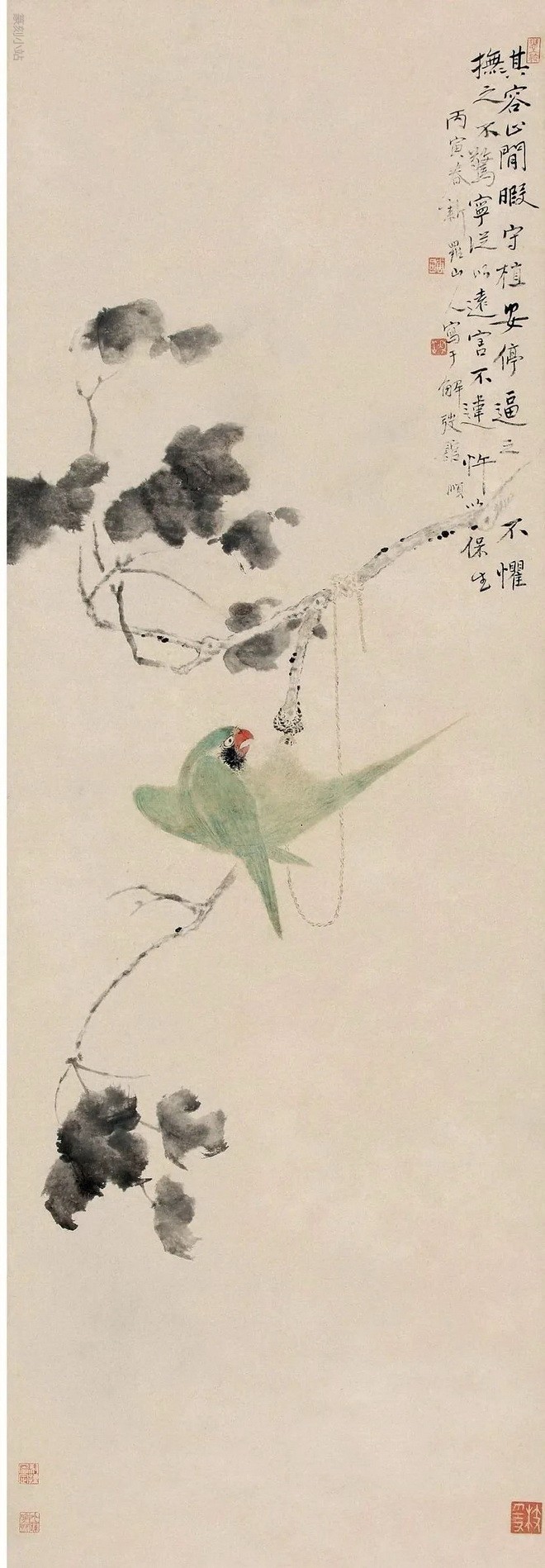 华岩清代花鸟一绝，华嵒花鸟画，计18幅雅赏，最负盛名– 篆刻小站